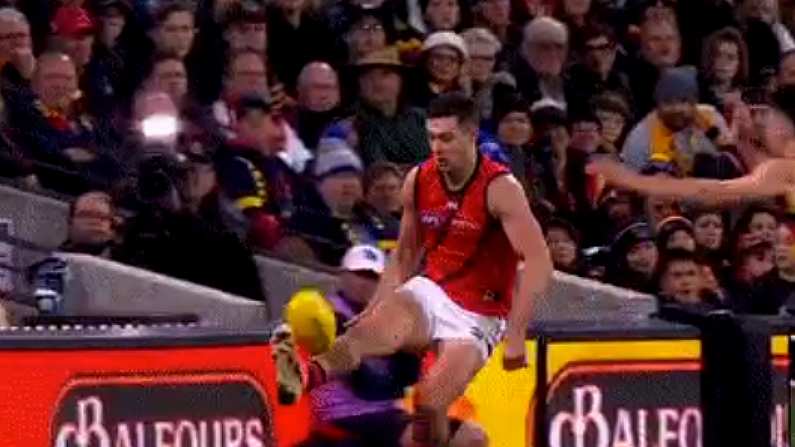 Tyrone's Conor McKenna Pulls Off Outrageous Solo Dummy In AFL Victory