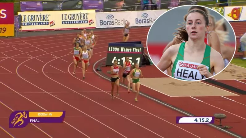 Sarah Healy Wins 1500m Silver For Ireland At Euro U20s