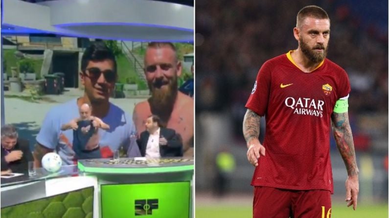 Argentinian Journalist Goes Above And Beyond To Prove His De Rossi Fitness Point