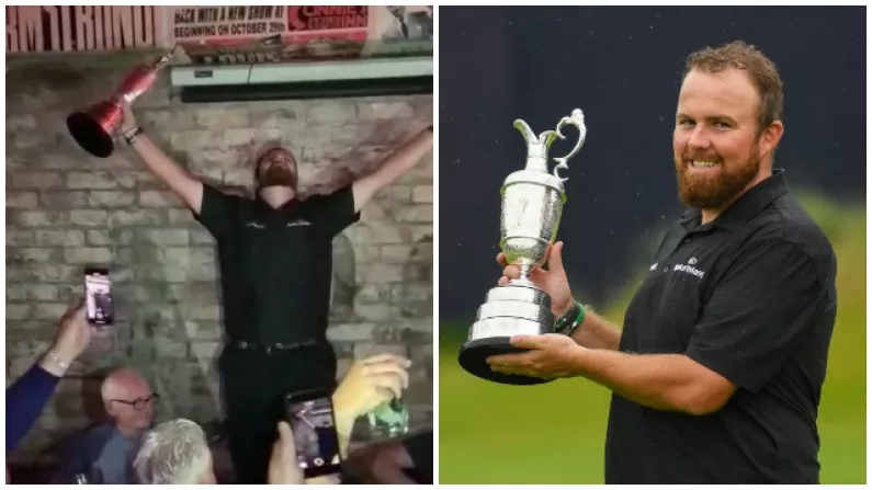 Shane Lowry Sings Raucous 'Fields Of Athenry' After Winning The Open