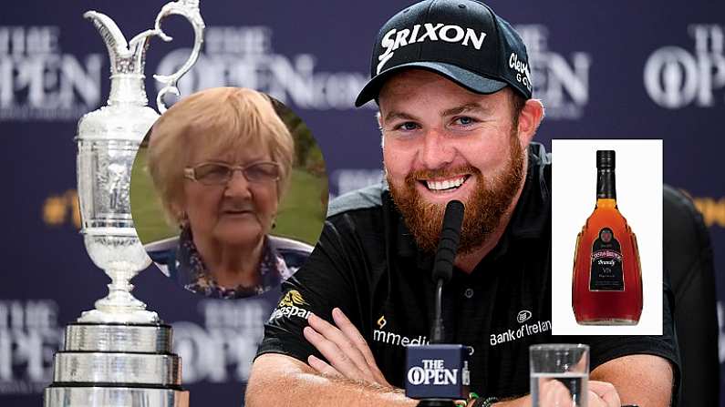 21 July 2019; Shane Lowry of Ireland during a press conference after winning The Open Championship on Day Four of the 148th Open Championship at Royal Portrush in Portrush, Co Antrim. Photo by Ramsey Cardy/Sportsfile