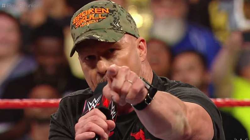 Watch: Stone Cold Steve Austin Returns To WWE For Raw Reunion