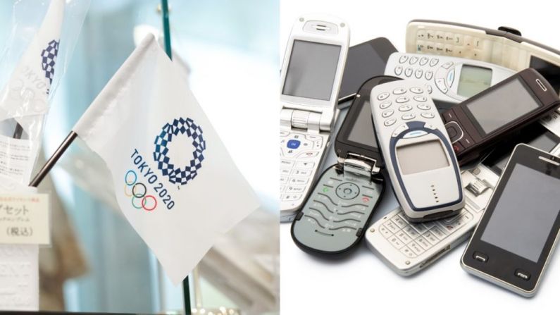 Tokyo 2020 Reveal Olympic Medals Made From Recycled Mobile Phones