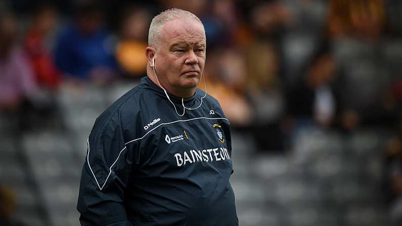 30 June 2019; Westmeath manager Joe Quaid ahead of the Joe McDonagh Cup Final match between Laois and Westmeath at Croke Park in Dublin. Photo by Daire Brennan/Sportsfile