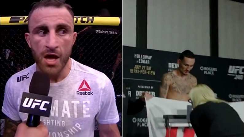 Holloway Completes Tough Cut As Volkanovski Goes Through 'Crazy' Trip To Be Back-Up