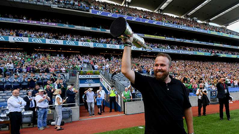 Shane Lowry Was Given A Hero's Welcome At Croke Park This Afternoon