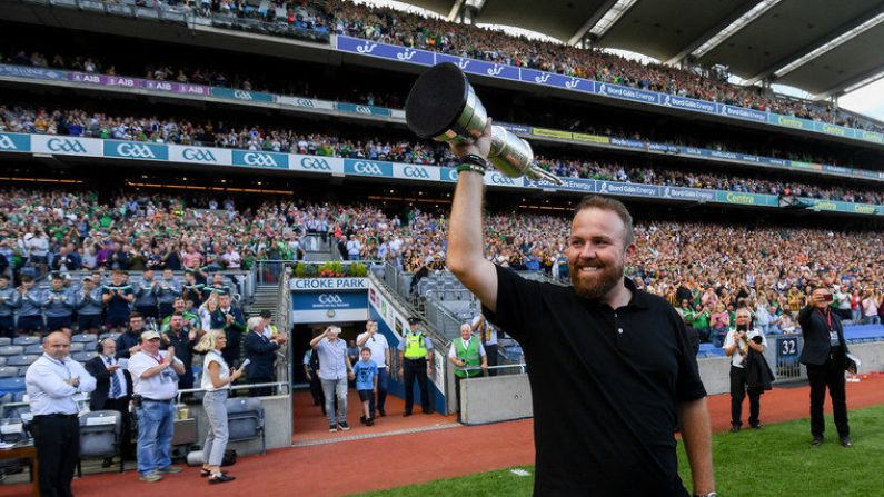 Shane Lowry Was Given A Hero's Welcome At Croke Park This Afternoon