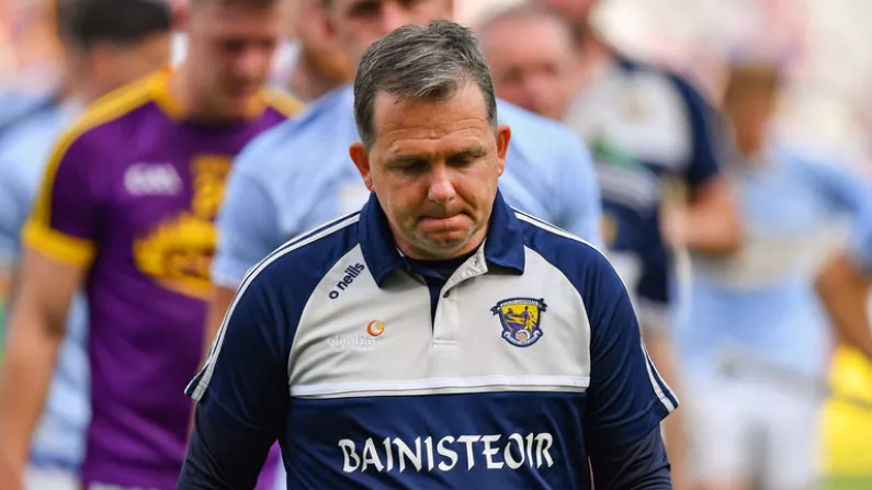 Davy Fitzgerald Gracious In Defeat As He Praises 'Incredible' Wexford