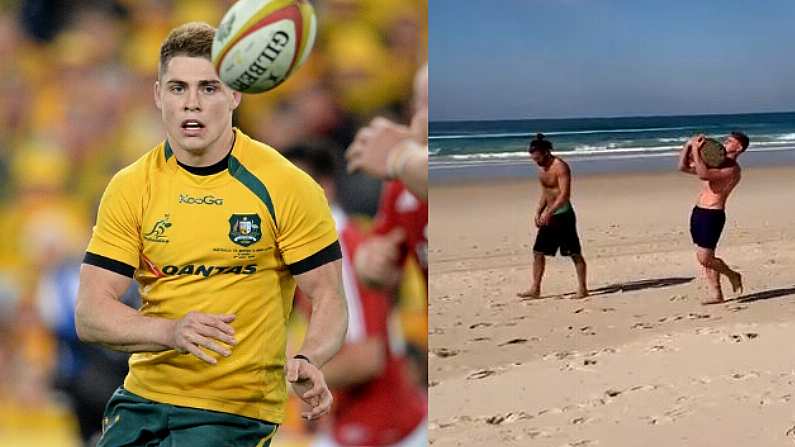 Athlete Workout Of The Day: Walking On The Beach With A Rock With James O'Connor