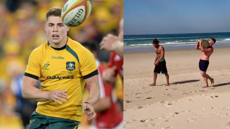 Athlete Workout Of The Day: Walking On The Beach With A Rock With James O'Connor