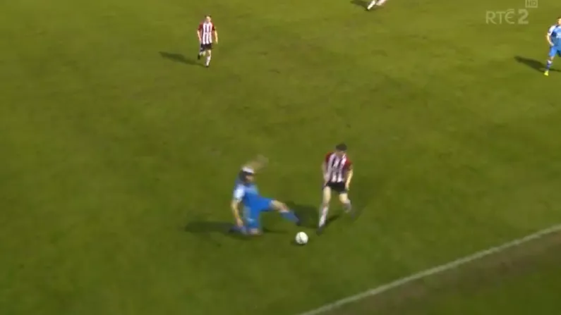 Watch: Galling Thud Of Airtricity Premier League Horror Tackle Can't Be Unheard
