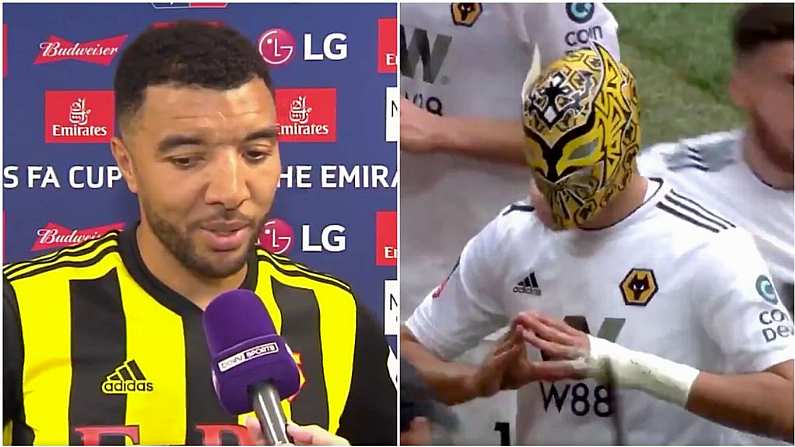 Watch: Troy Deeney Makes Cutting Remark About Jimenez Mask Celebration