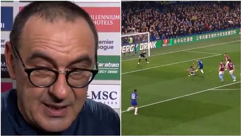 Watch: Maurizio Sarri Admits He "Can't Do Anything" To Keep Majestic Hazard