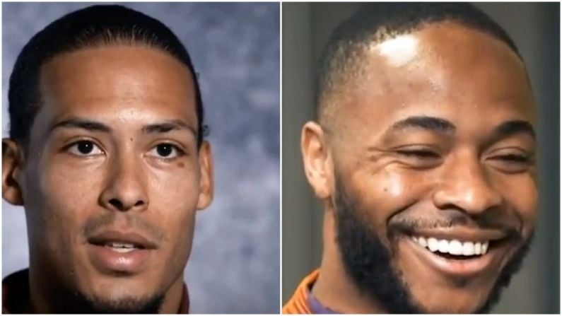 Watch: Cringe Moment Raheem Sterling Finds Out Virgil Van Dijk Voted Him POTY