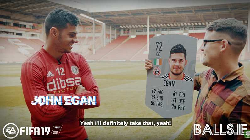 Watch: Ireland's Sheffield United Contingent React To Their FIFA 19 Ratings