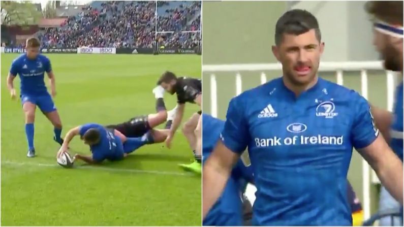 Rob Kearney Ended An Unwanted Streak Against Glasgow Today