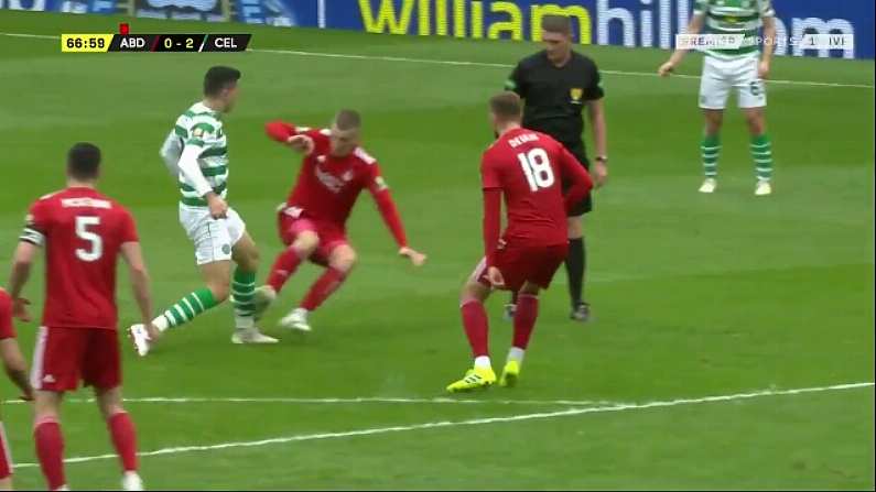 Ferguson Sent-Off For Shocking Tackle As Aberdeen Descend Into Meltdown