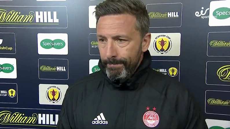 Derek McInnes Claims He Was Sent Off For Reacting To Sectarian Abuse In Celtic Loss