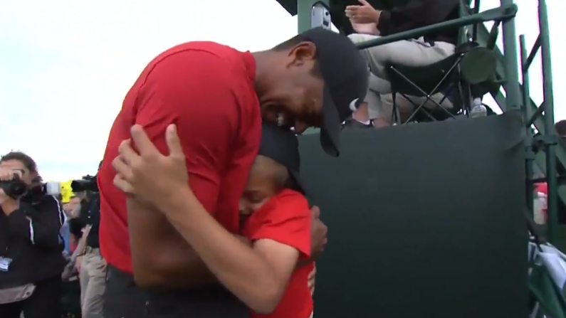 Incredible Scenes As Joyous Tiger Woods Completes One Of Sport's Greatest Comebacks