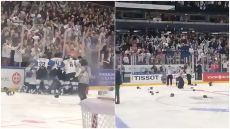 Watch: Mad Scenes In Ice Hockey World Cup Final As Winning Goal Chalked Off