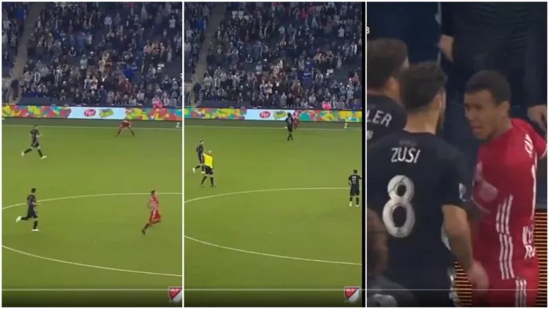 Watch: MLS Player Loses His Shit Altogether And Smashes Ball Into Front Row