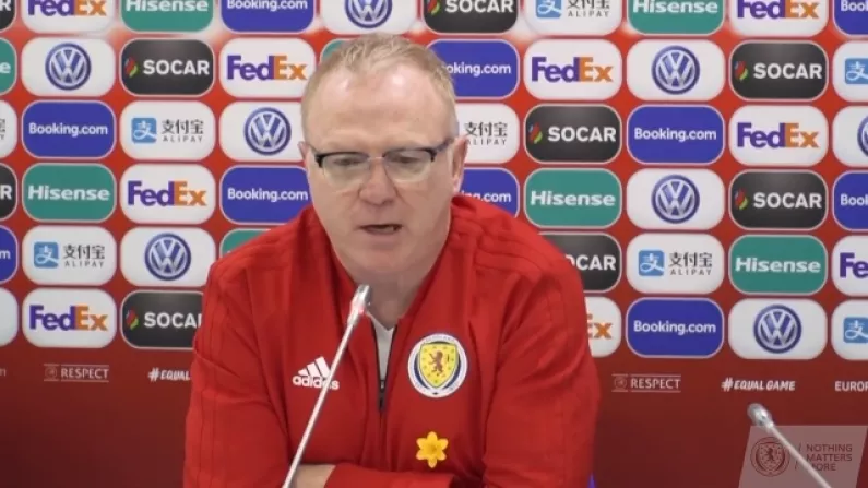 Alex McLeish Sacked By Scotland After 14 Months