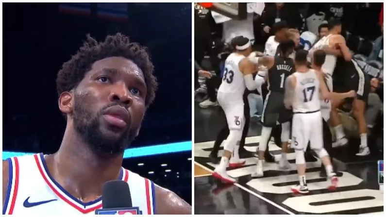 Embiid Gives Ultra Blunt Interview After Row During Playoff Game