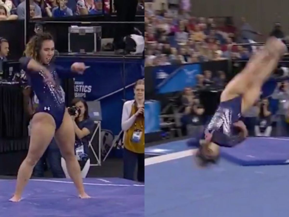 Watch: Viral US Gymnast Wows With Yet Another Stunning Performance |  Balls.ie