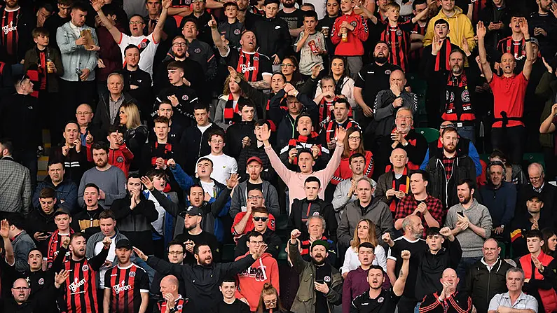 The Bohs Fans Version Of The Auld Triangle At Tallaght Stadium Last Night Was Phenomenal