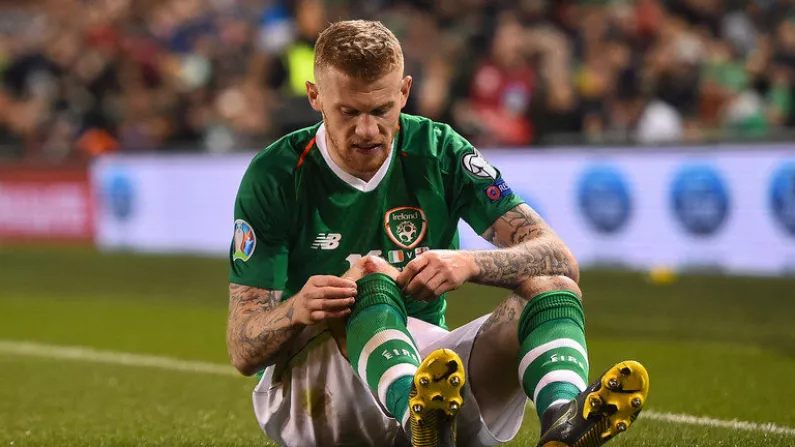 Kick It Out Releases Statement On Sickening Card Received By James McClean