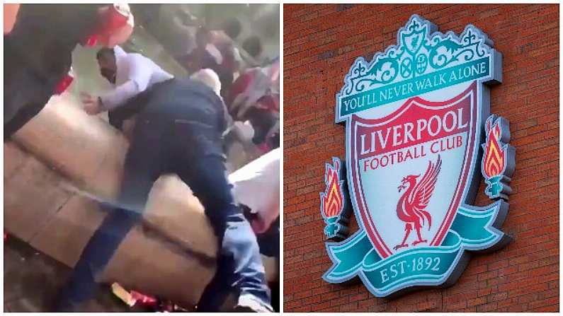 Liverpool Working With Police To Identify Fans After Incident In Barcelona