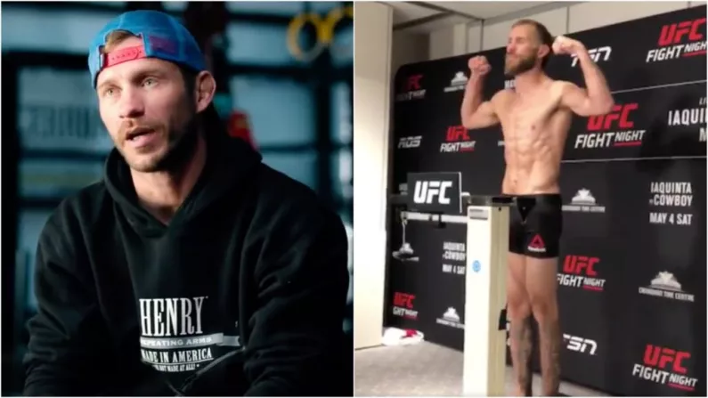Watch: Donald 'Cowboy' Cerrone Looks Like Walking Corpse At UFC Weigh-In
