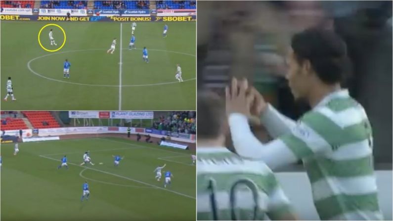 Watch: 5 Years Ago Today, Virgil van Dijk Scored This Outrageous Solo Goal For Celtic
