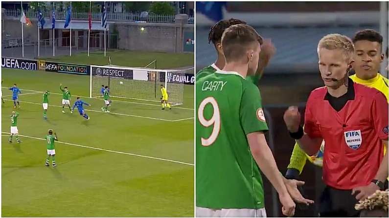 Watch: Greece Grab Controversial Late Equaliser As Ireland Draw U17 Euros Opener