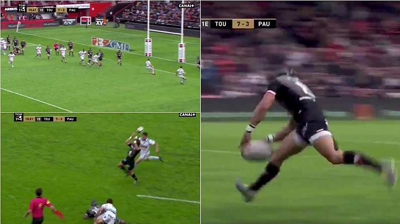 Watch: Toulouse Score One Of The Most Outrageous Tries We Have Ever Seen