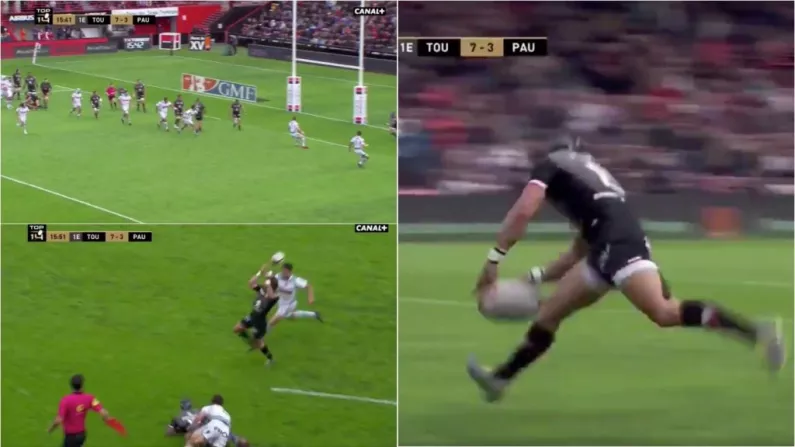 Watch: Toulouse Score One Of The Most Outrageous Tries We Have Ever Seen
