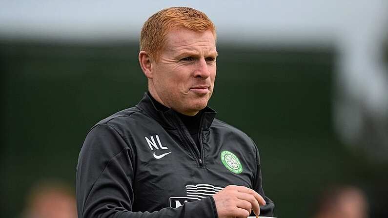 9 August 2013; Glasgow Celtic manager Neil Lennon during squad training ahead of the Dublin Decider against Liverpool on Saturday. Glasgow Celtic Squad Training, Gannon Park, Malahide, Dublin. Picture credit: David Maher / SPORTSFILE