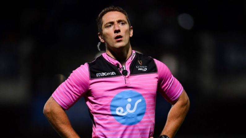 Just One IRFU Rep As Officials Named For Rugby World Cup