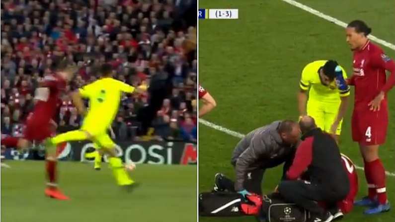 Brady And Fowler Critical Of Suarez For 'Deliberate Kick' On Robertson During Champions League Clash