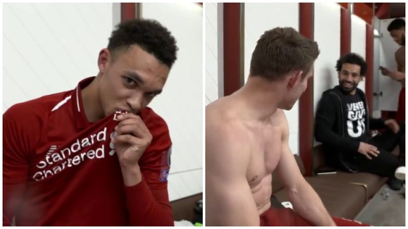 Watch: Inside The Liverpool Dressing Room After Miracle Comeback Against Barca