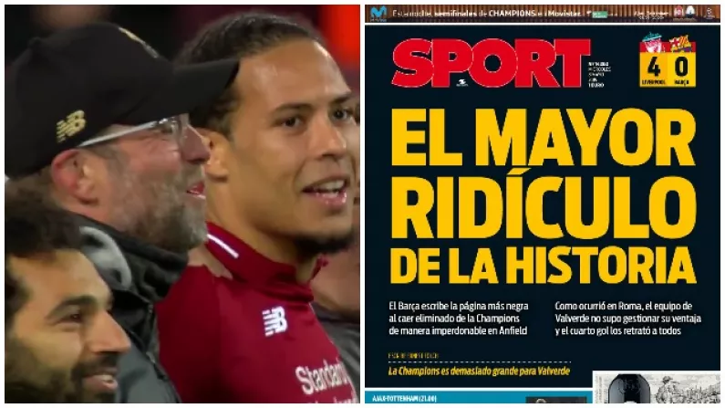 The Spanish Media Reaction To Liverpool's Destruction Of Barcelona