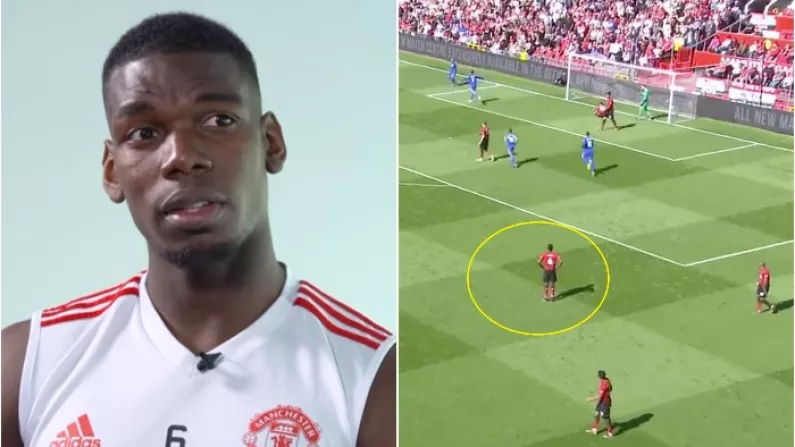 Paul Pogba's Laughable Attempt At Defending Epitomises Man United's Season