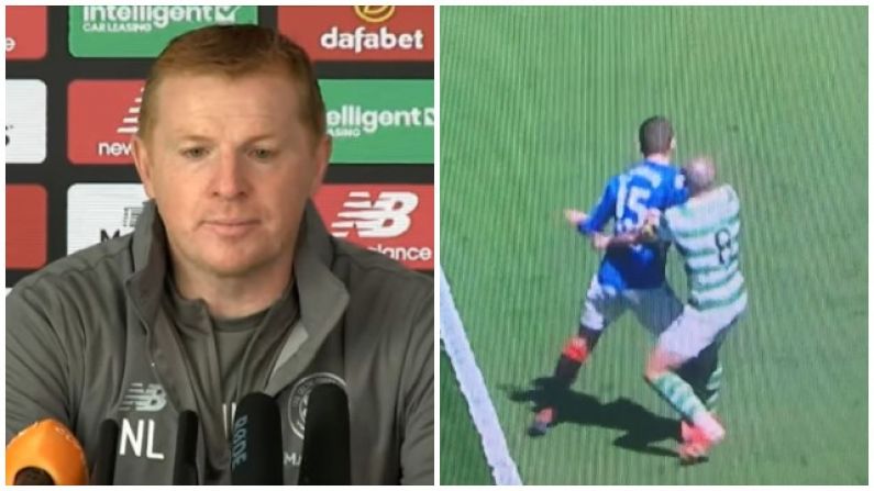 Neil Lennon Furious With How Ref Dealt With Flanagan/Brown Incident