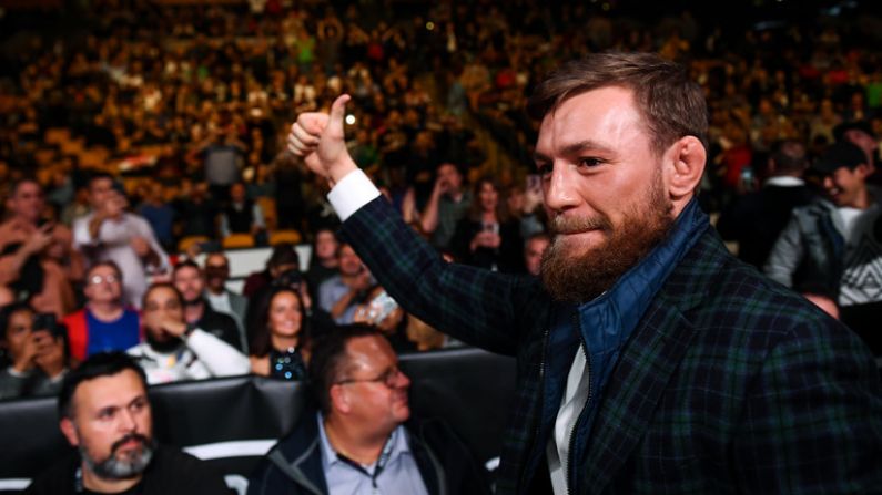 Report: Conor McGregor Sees Charges Against Him Dropped