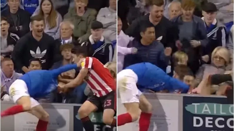 Sunderland Player Attacked After Falling Into The Crowd During Play-Off Semi-Final