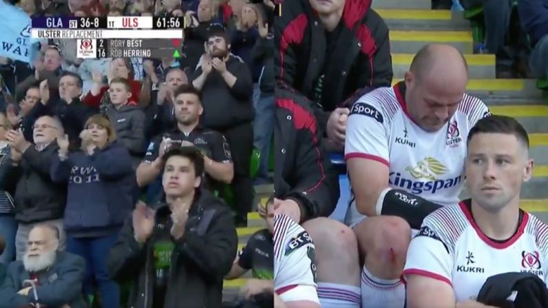 Watch: Rory Best Receives Stunning Glasgow Ovation In Final Ulster Appearance