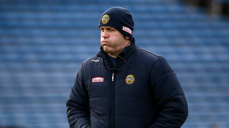 27 January 2019; Offaly manager Kevin Martin prior to the Allianz Hurling League Division 1B Round 1 match between Waterford and Offaly at Semple Stadium in Thurles, Co. Tipperary. Photo by Harry Murphy/Sportsfile