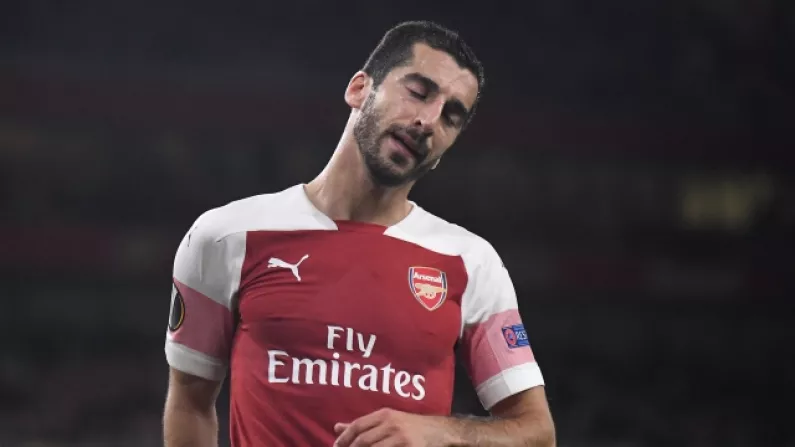 Arsenal's Mkhitaryan To Miss Europa League Final Due To Safety Concerns