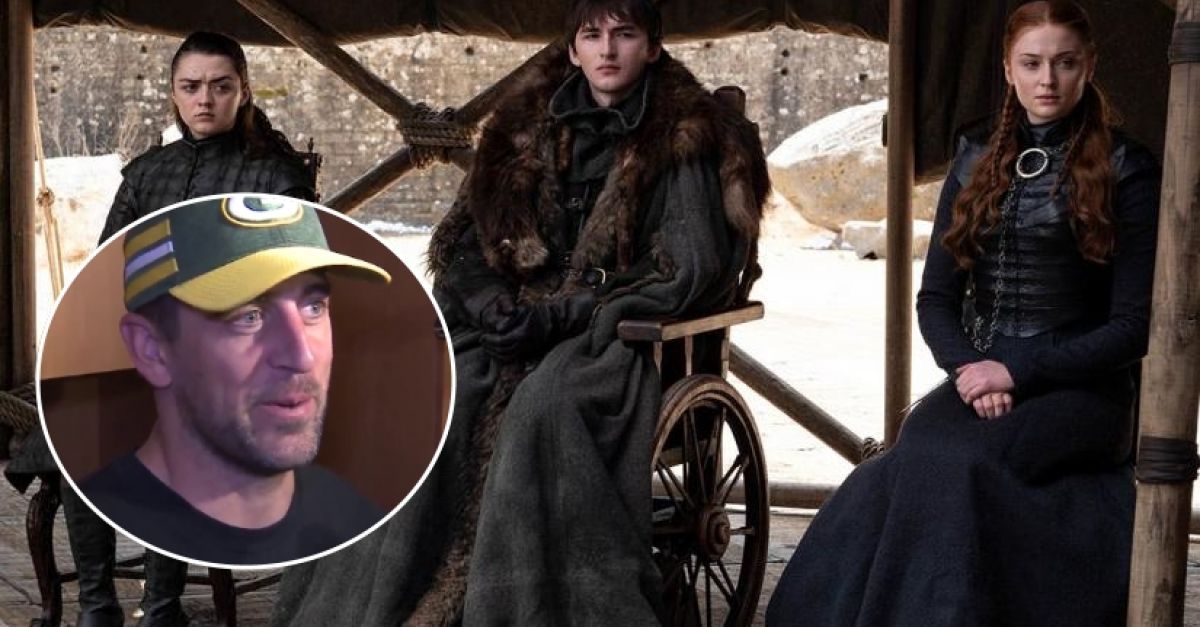 Aaron Rodgers Is Not Happy With How Game Of Thrones Ended Balls Ie