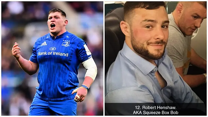 Tadhg Furlong's Instagram Masterpiece Allows Us To 'Meet The Leinster Backs'